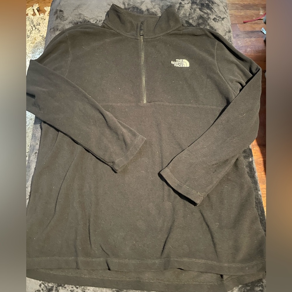 The North Face Men’s Black Fleece Quarter Zip XL